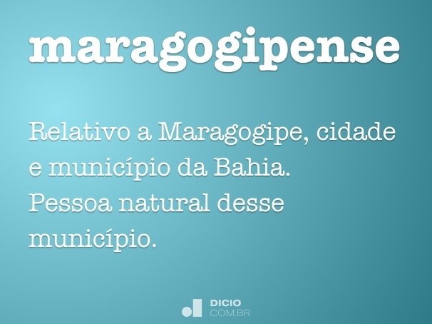 maragogipense