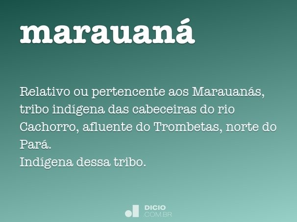 marauaná