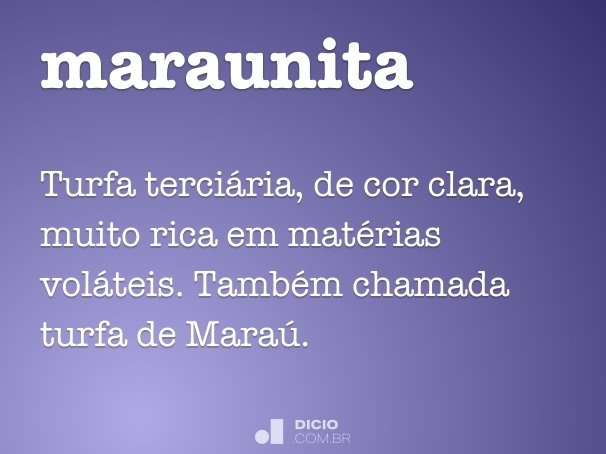maraunita