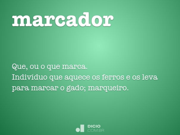 marcador