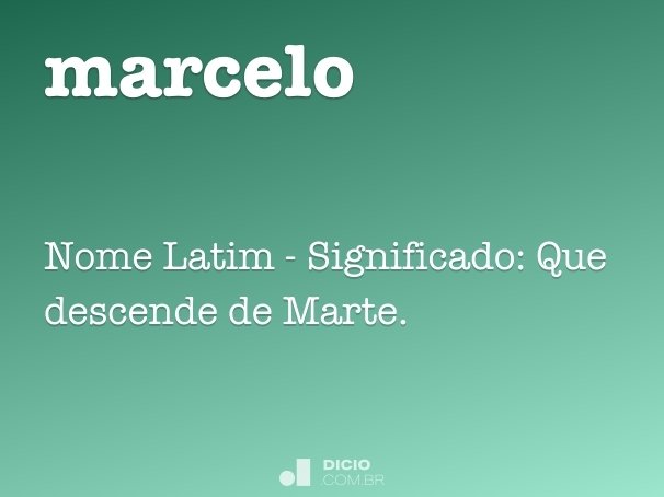 Responder @obuiatti #marcelo #significadodonome #nome #significado