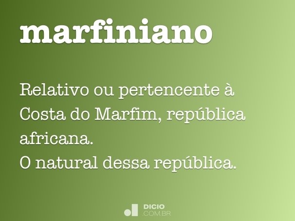 marfiniano