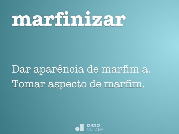 marfinizar