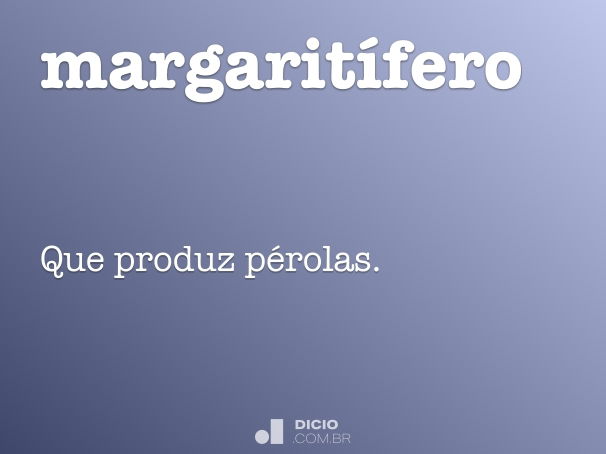 margaritífero