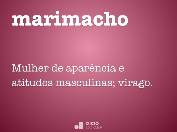 marimacho