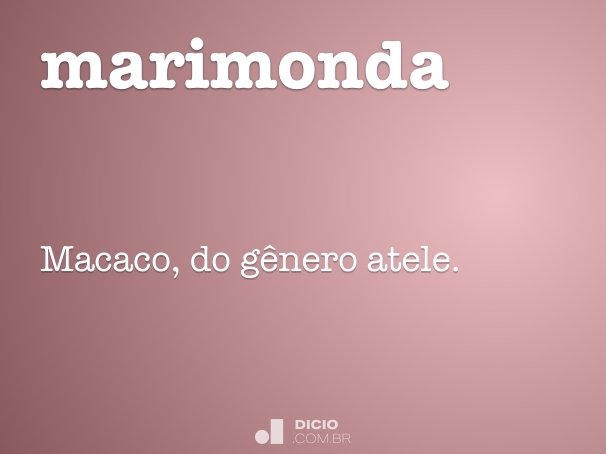 marimonda