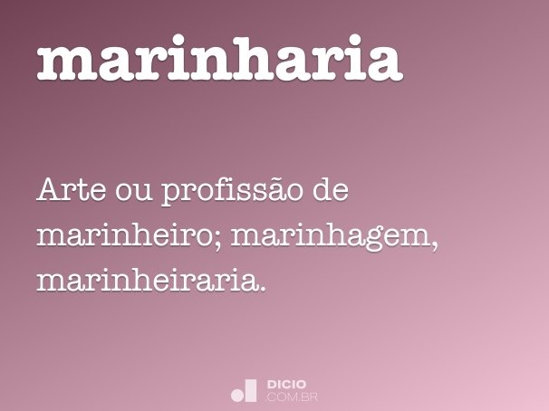 marinharia