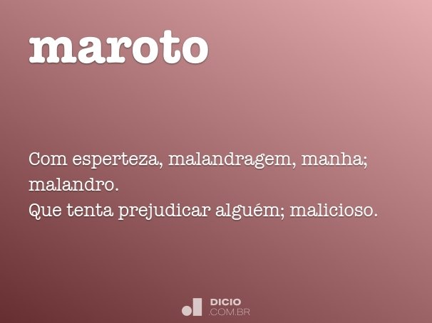 maroto