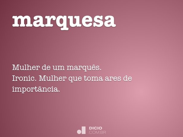 marquesa