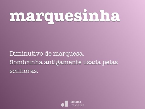 marquesinha