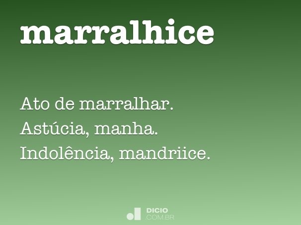 marralhice