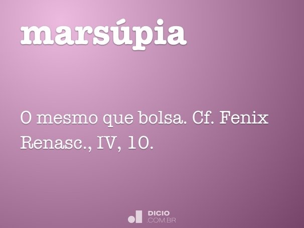 marsúpia