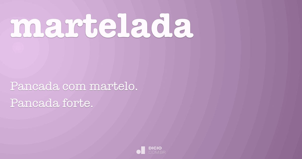 martelada