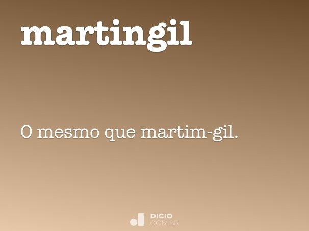 martingil