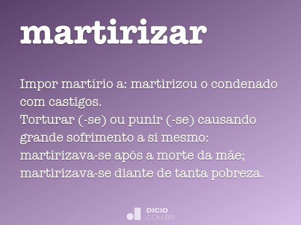 martirizar