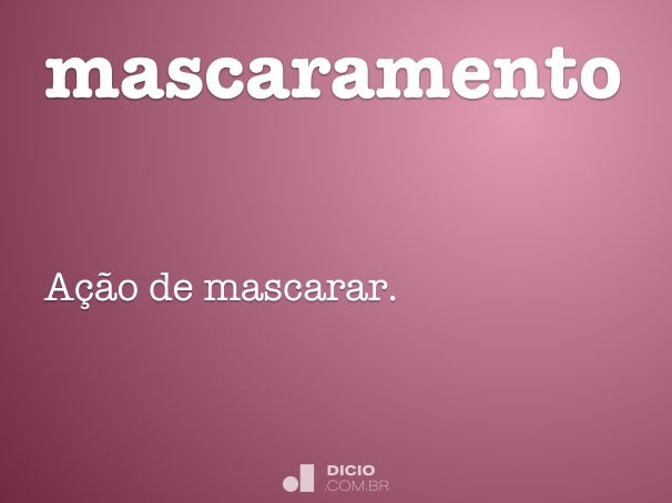 mascaramento