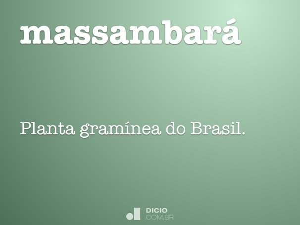 massambará