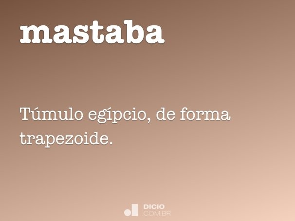 mastaba