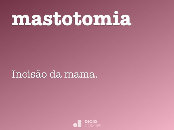 mastotomia