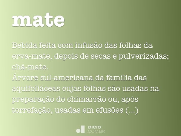 Definição de xeque-mate - vocabulário 2023