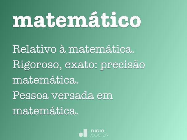 matemático