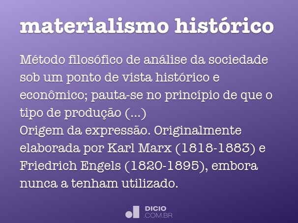 materialismo histórico