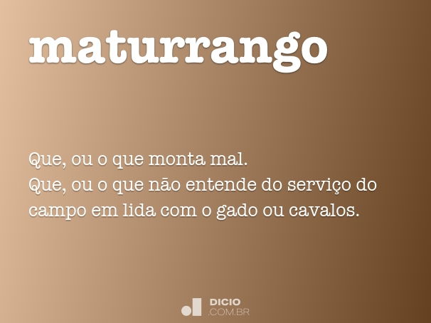 Pango - Dicio, Dicionário Online de Português