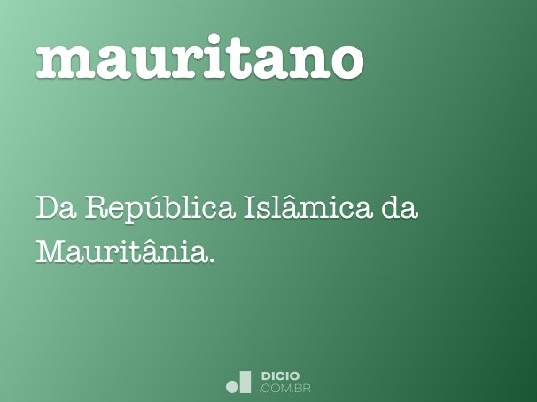 mauritano