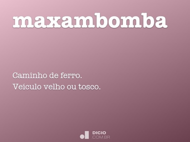 maxambomba