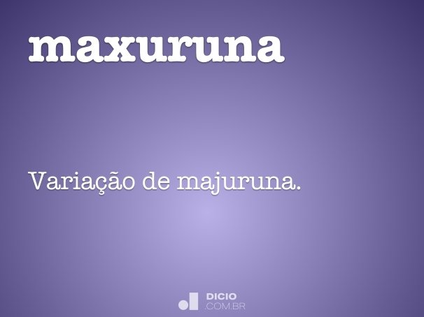 maxuruna