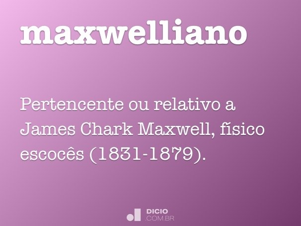 maxwelliano