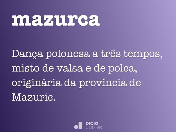 mazurca