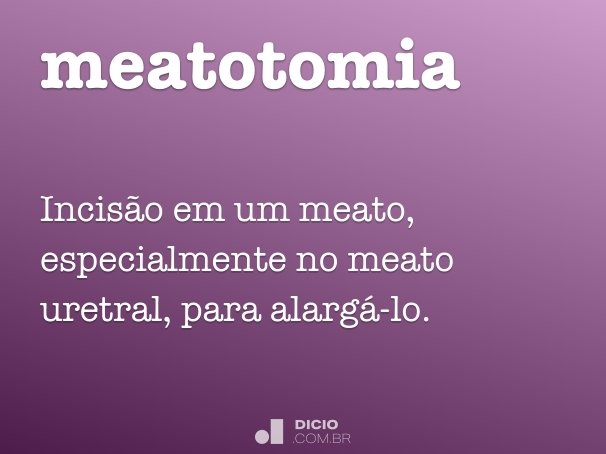 meatotomia