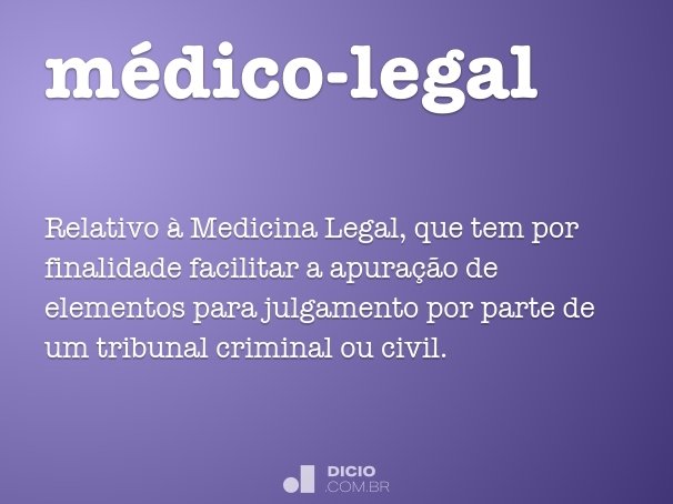 médico-legal