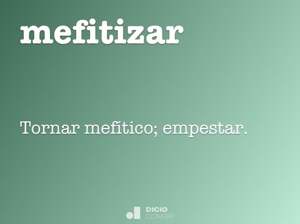 mefitizar