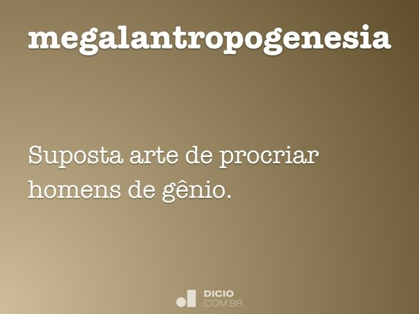 megalantropogenesia