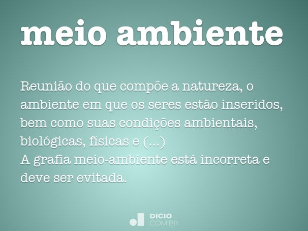 meio ambiente