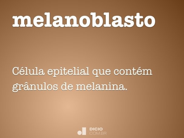 melanoblasto