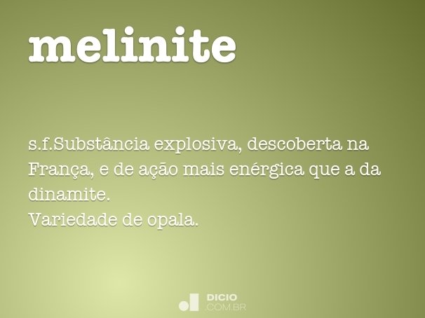 melinite