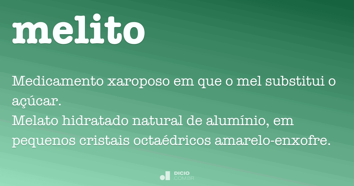 Melito Dicio, Dicionário Online de Português