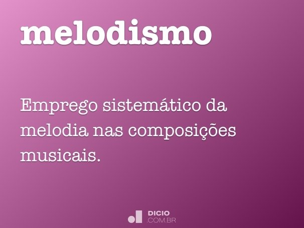 melodismo