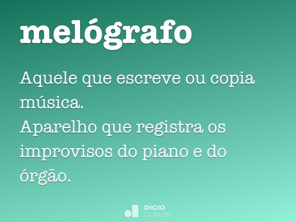 melógrafo