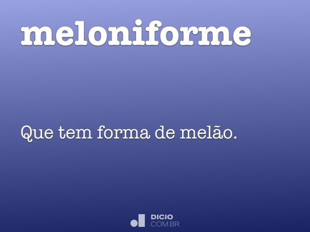 meloniforme