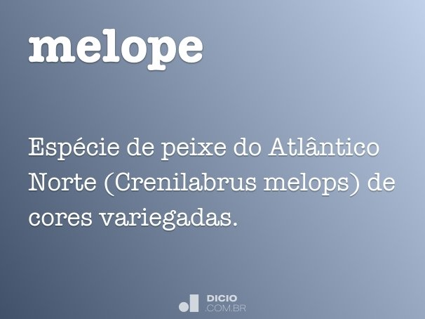 melope