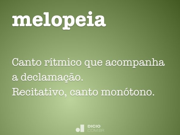 melopeia
