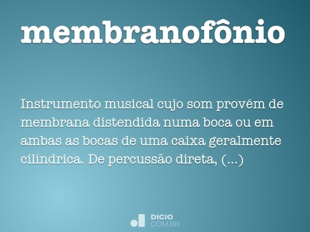 membranofônio