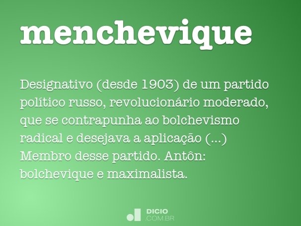 menchevique