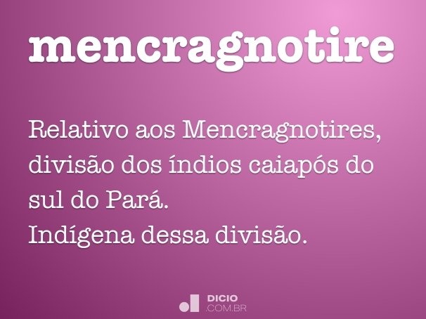 mencragnotire