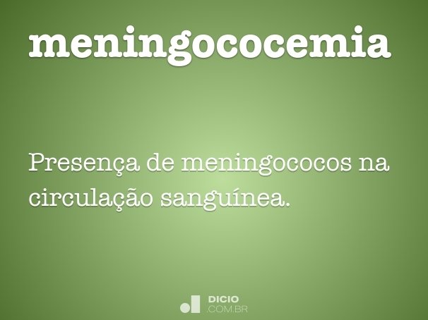 meningococemia