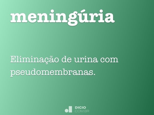 meningúria